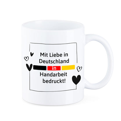 Glitzer Tasse - Alles Gute zum Geburtstag Papa -
