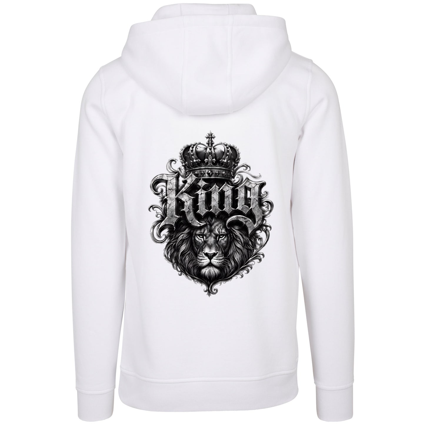 Statement King Löwe Lion  Hoodie Pullover Frontprint & Backprint | Unisex