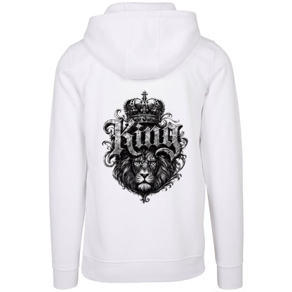 Statement King Löwe Lion  Hoodie Pullover Frontprint & Backprint | Unisex