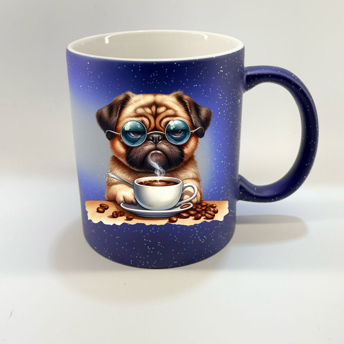 Tasse - Magic Tasse Blau - Hund