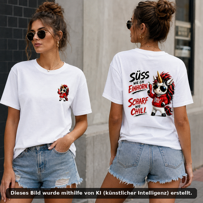 T-Shirt Shirt Sweet Chili Frontprint & Backprint | Unisex
