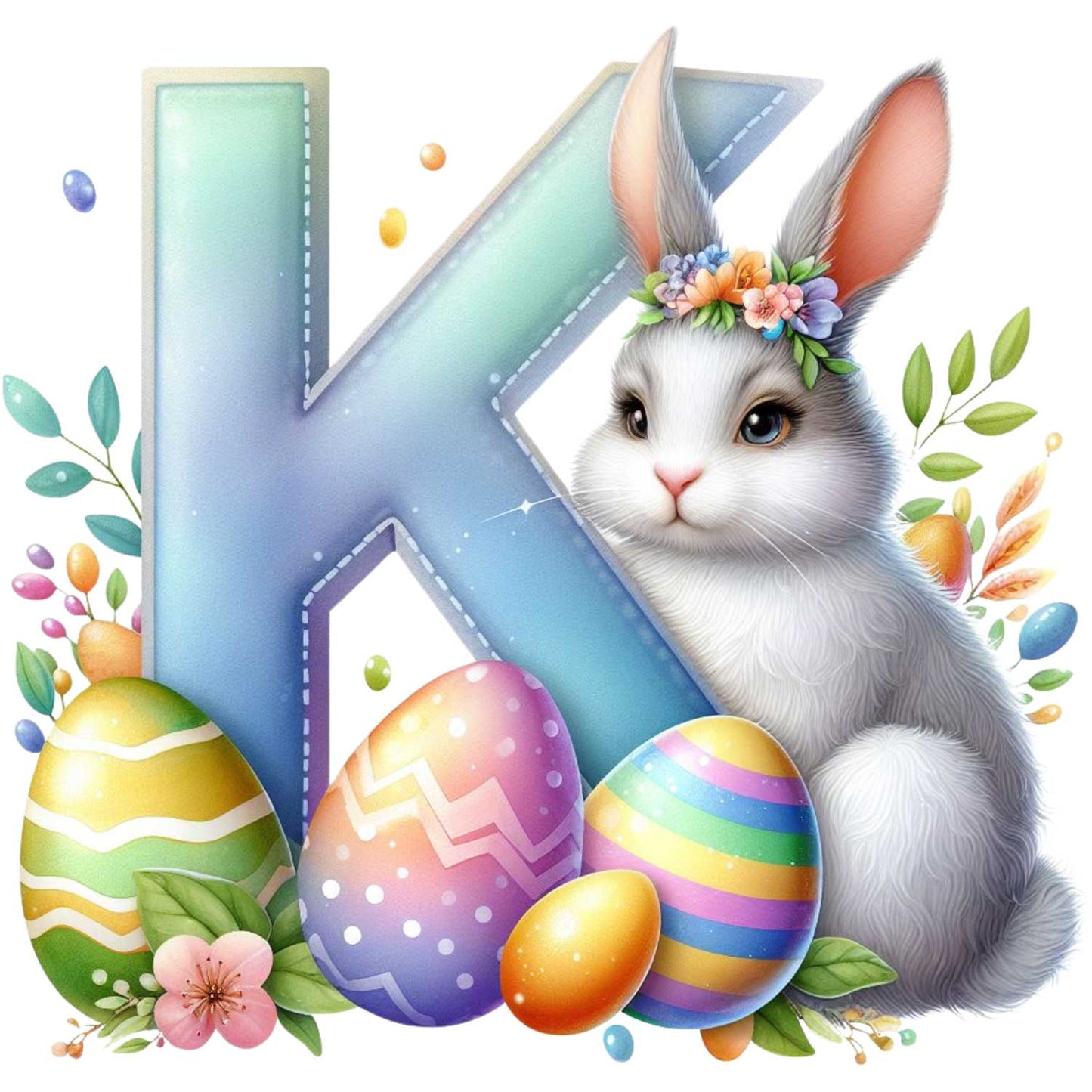 Tasse - Ostern Easter Buchstaben A - Z