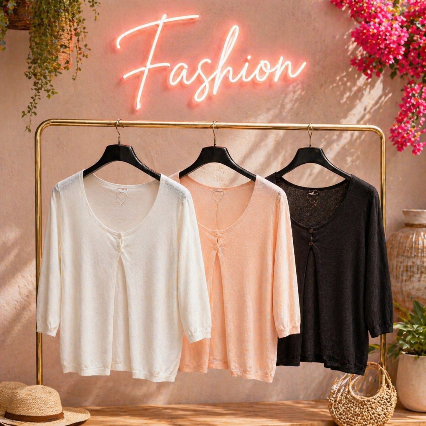 Cardigan Strickjacke Jacke Strick dünn Größe 36 - 38/40