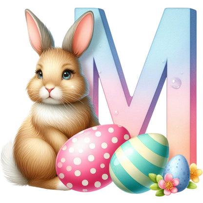 Tasse - Ostern Easter Buchstaben A - Z