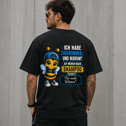 Statement T-Shirt Statement Shirt Biene Shampoo Frontprint & Backprint | Unisex