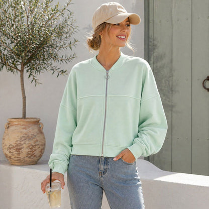 Lässige Sweatshirt Jacke – sportlich &amp; bequem Größe 38 - 46