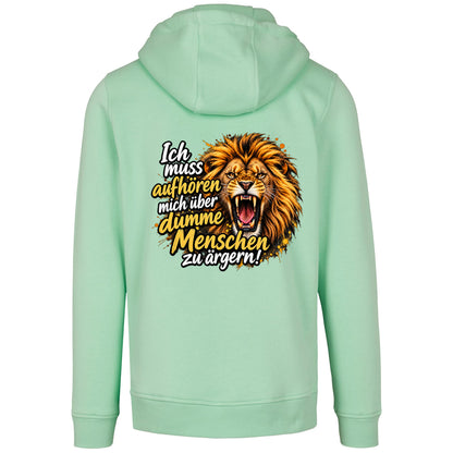 Hoodie Löwe Menschen Statement Unisex