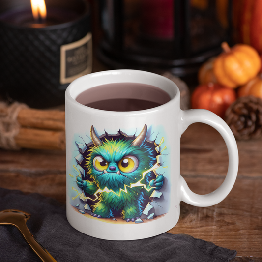 Tasse - Monster Grün