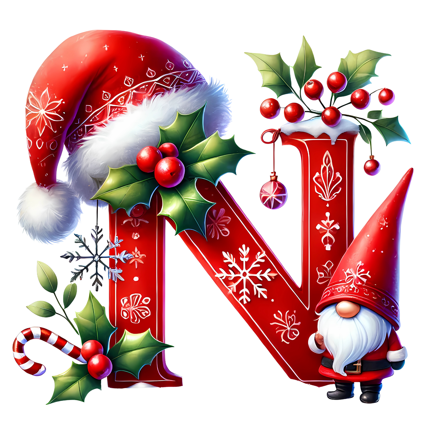 Tasse - Weihnachtstasse Buchstaben A - Z