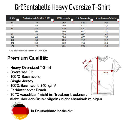 GYM BEAR Heavy Oversized Shirt – Herren Fitness T-Shirt im Acid Washed Look