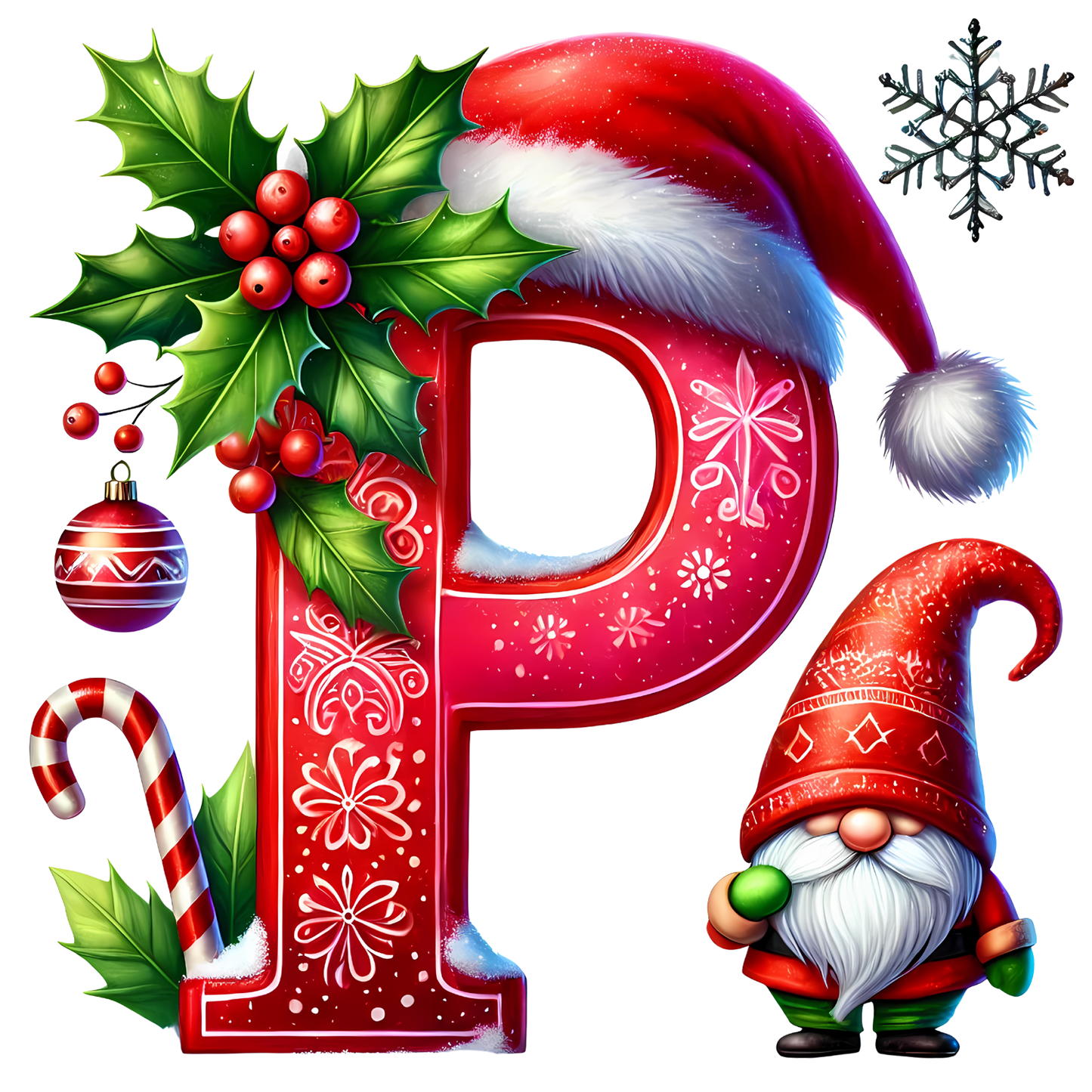 Tasse - Weihnachtstasse Buchstaben A - Z