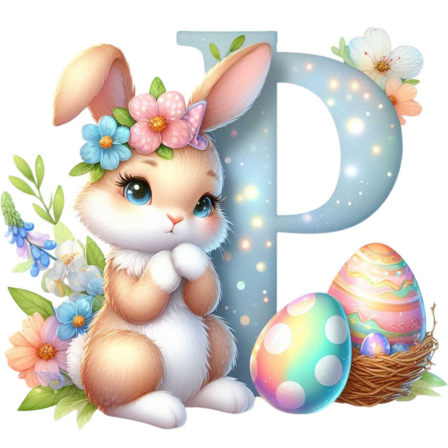 Tasse - Ostern Easter Buchstaben A - Z