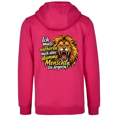 Hoodie Löwe Menschen Statement Unisex