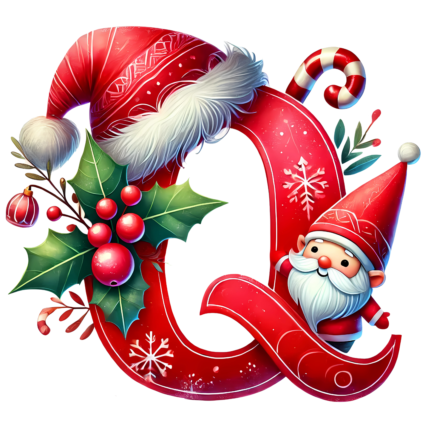 Tasse - Weihnachtstasse Buchstaben A - Z