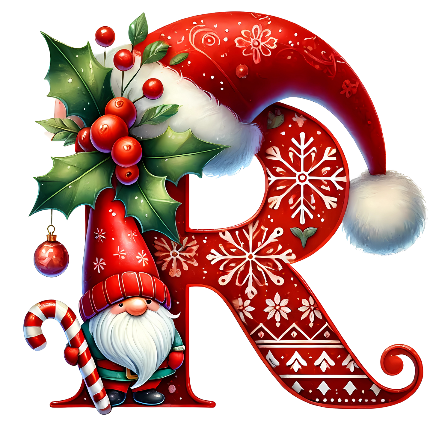 Tasse - Weihnachtstasse Buchstaben A - Z