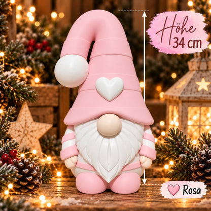 Wichtel Norbert XL 34 cm – LED-beleuchtbar | Tassentussi