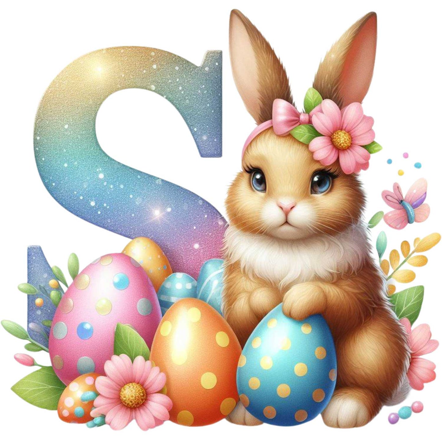 Tasse - Ostern Easter Buchstaben A - Z