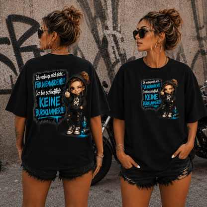 Statement T-Shirt Ich verbiege mich nicht... | Frontprint & Backprint | Unisex