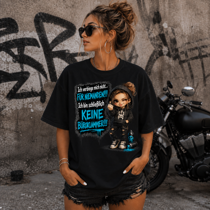 Statement T-Shirt Ich verbiege mich nicht... | Frontprint & Backprint | Unisex