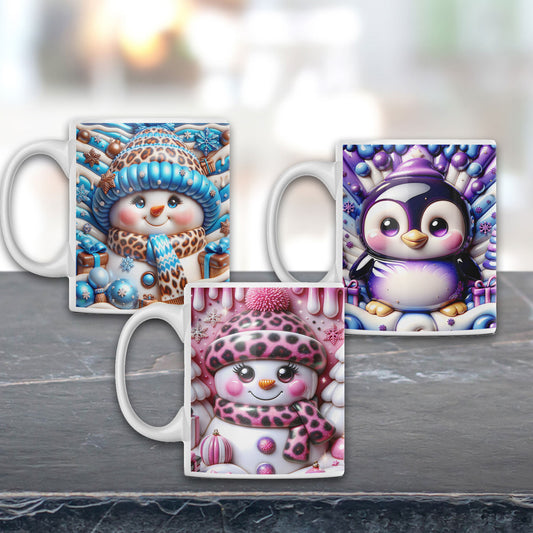 Tasse -XMAS - Weihnachtsset 3 Stück