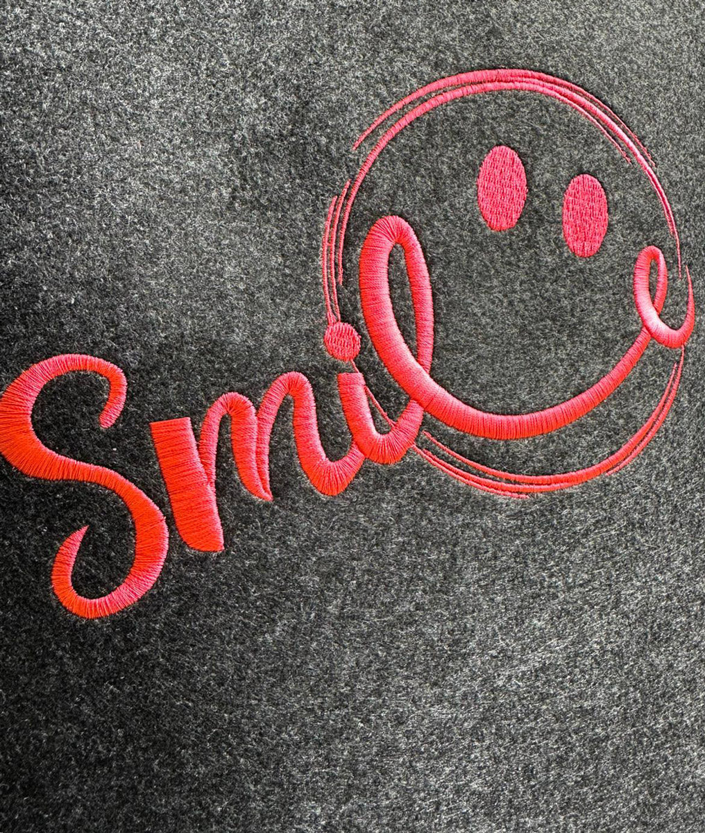 Filz Tasche Stick Pink - Smile