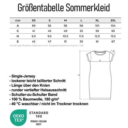 Damen Kleid - Sommerkleid - Wunschmotiv