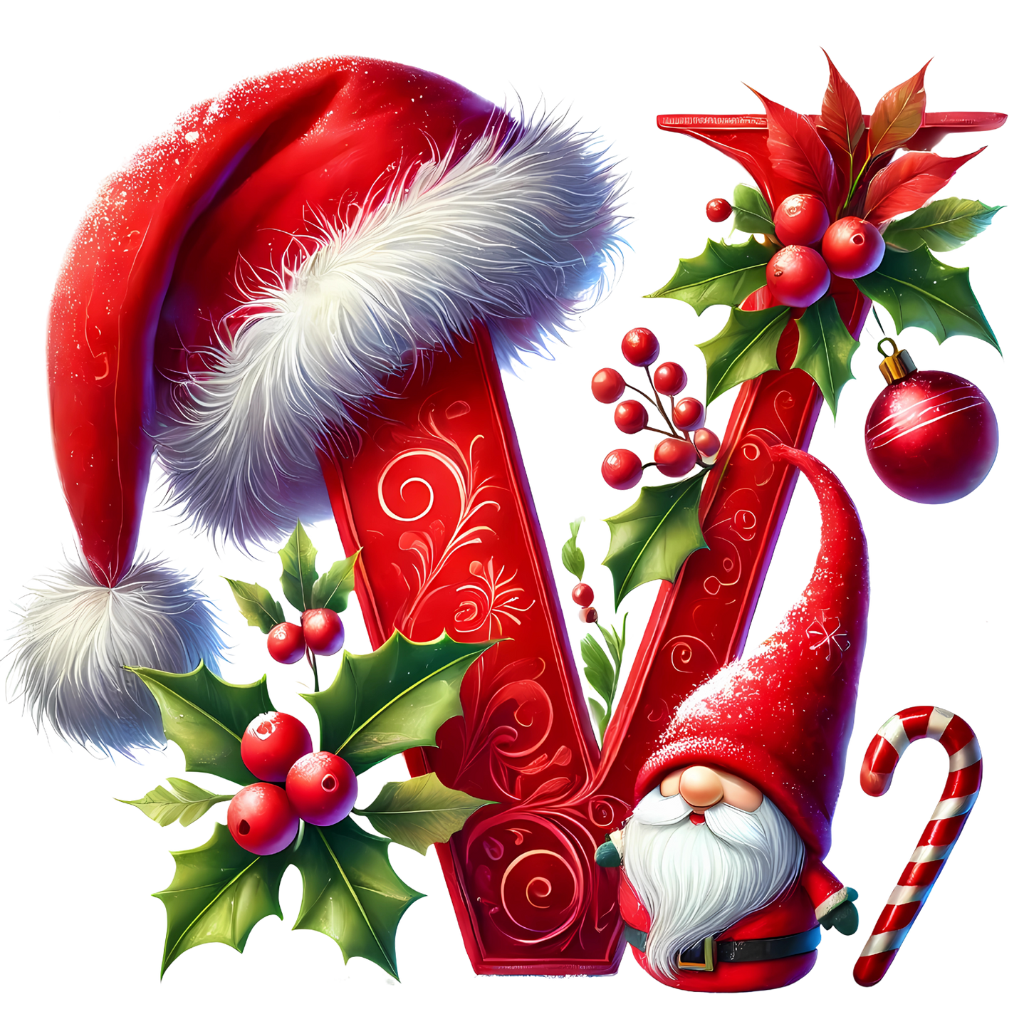 Tasse - Weihnachtstasse Buchstaben A - Z