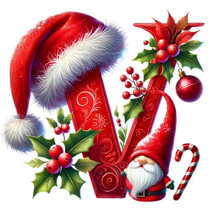 Tasse - Weihnachtstasse Buchstaben A - Z