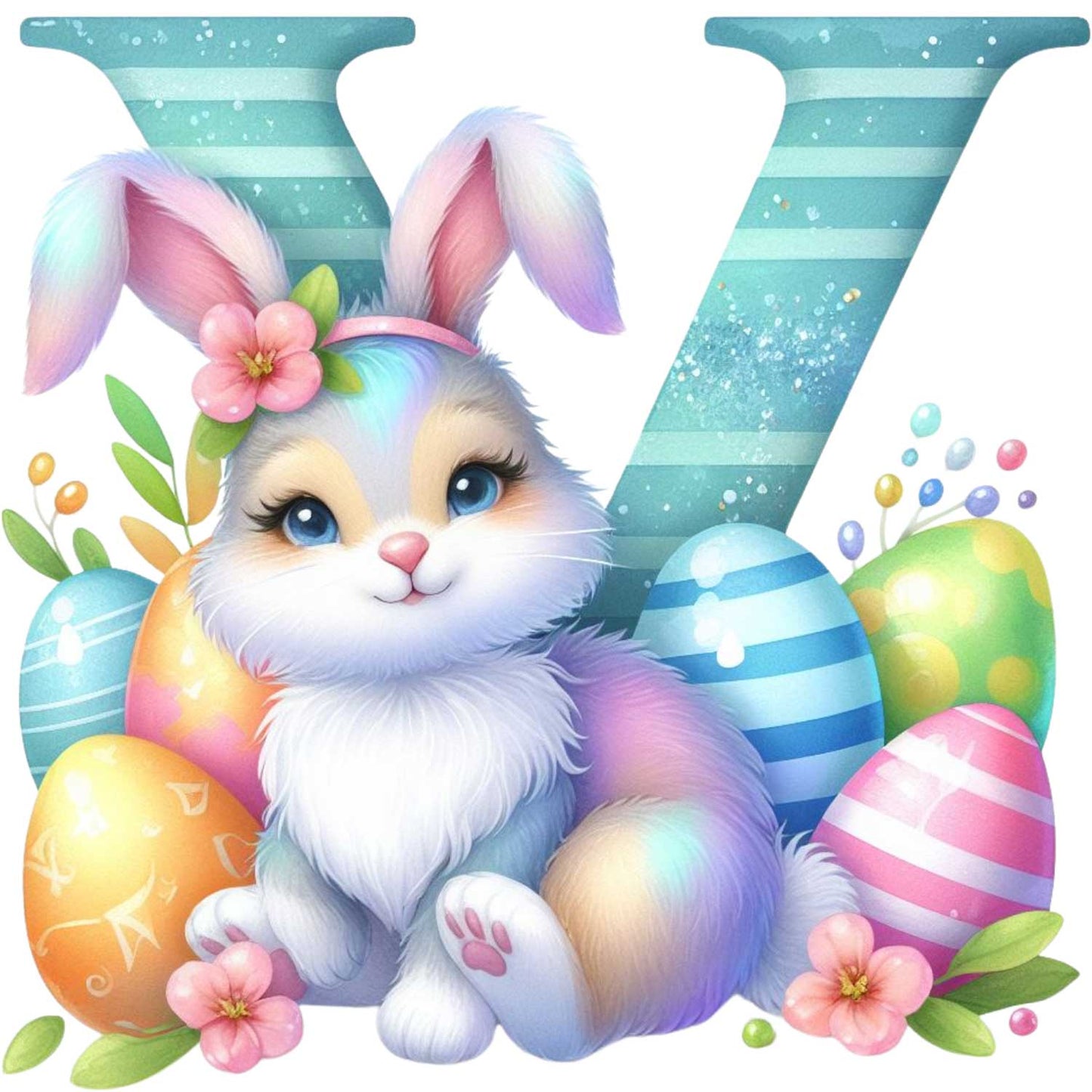 Tasse - Ostern Easter Buchstaben A - Z
