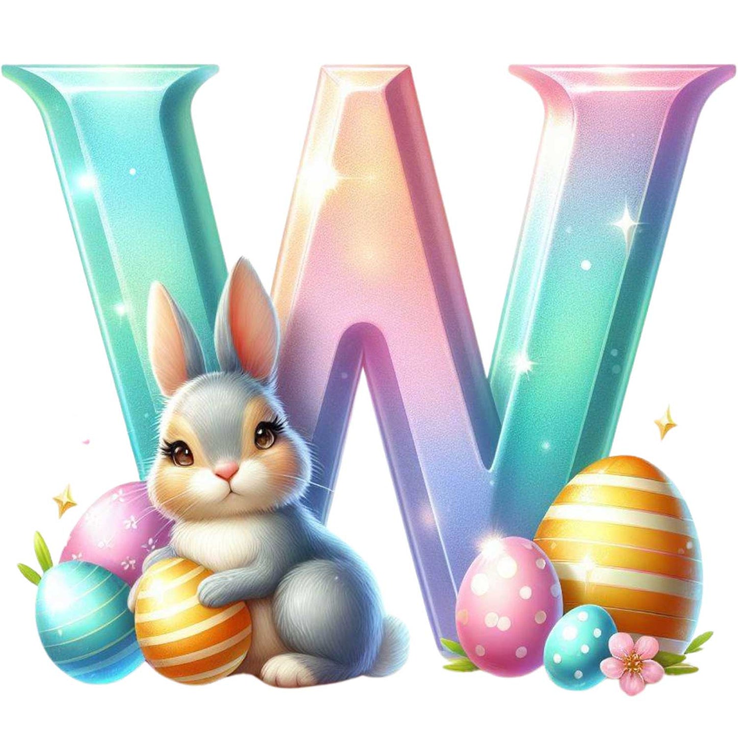 Tasse - Ostern Easter Buchstaben A - Z