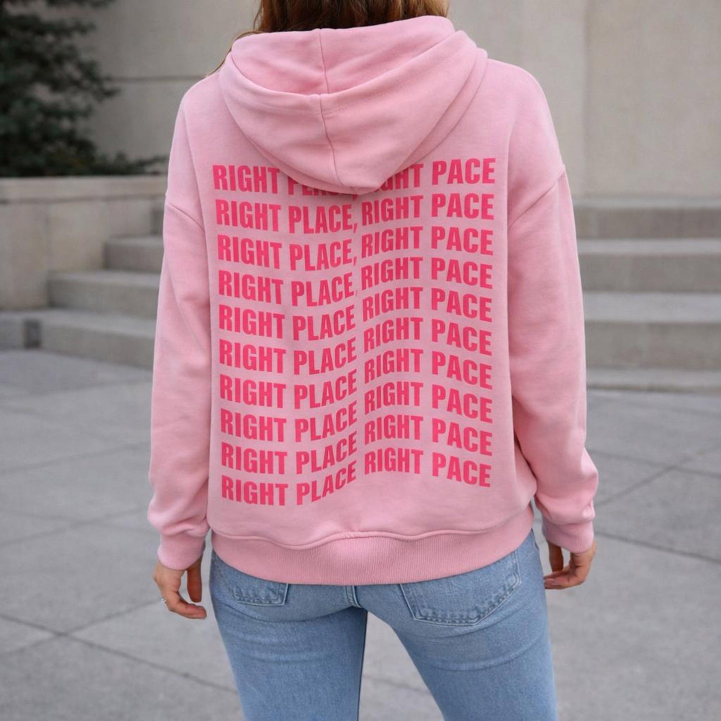 Hoodie Sweatshirt Right Place Tragbar von 36 - 44