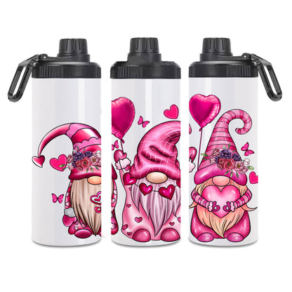 Edelstahl-Thermobecher - Wichtel Pink