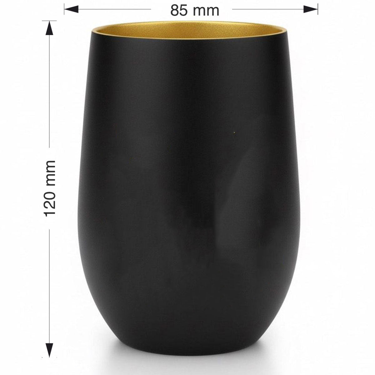 Windlicht Trinkglas - Hirsch Geweih