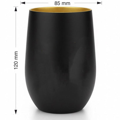 Windlicht Trinkglas - Hirsch Geweih