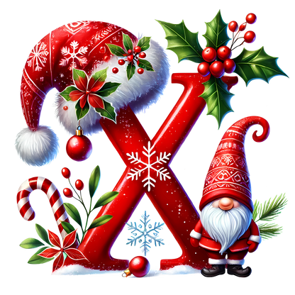 Tasse - Weihnachtstasse Buchstaben A - Z