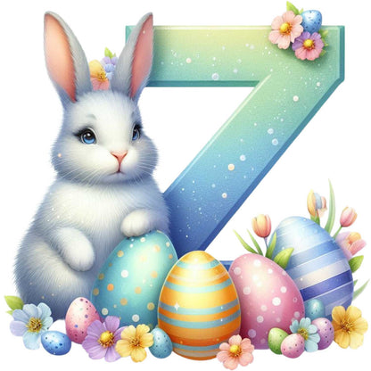 Tasse - Ostern Easter Buchstaben A - Z