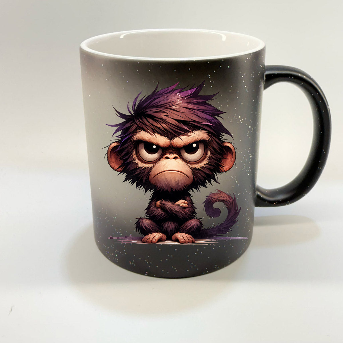Tasse - Magic Tasse Schwarz - Affe