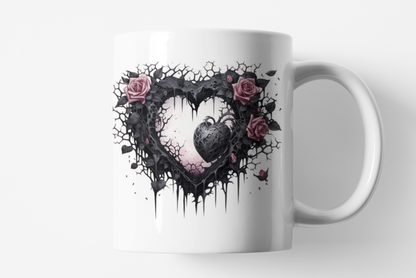 Tasse - 3D Black Heart