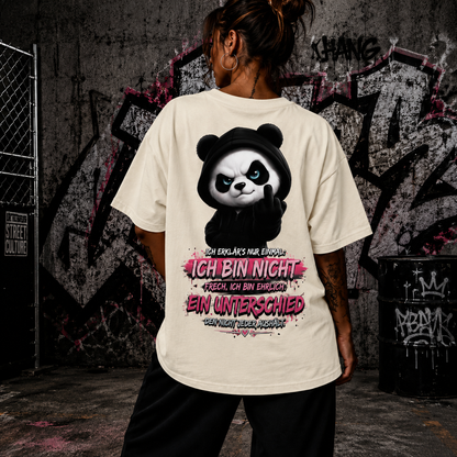 Panda Statement Shirt – Ich bin nicht frech, ich bin ehrlich