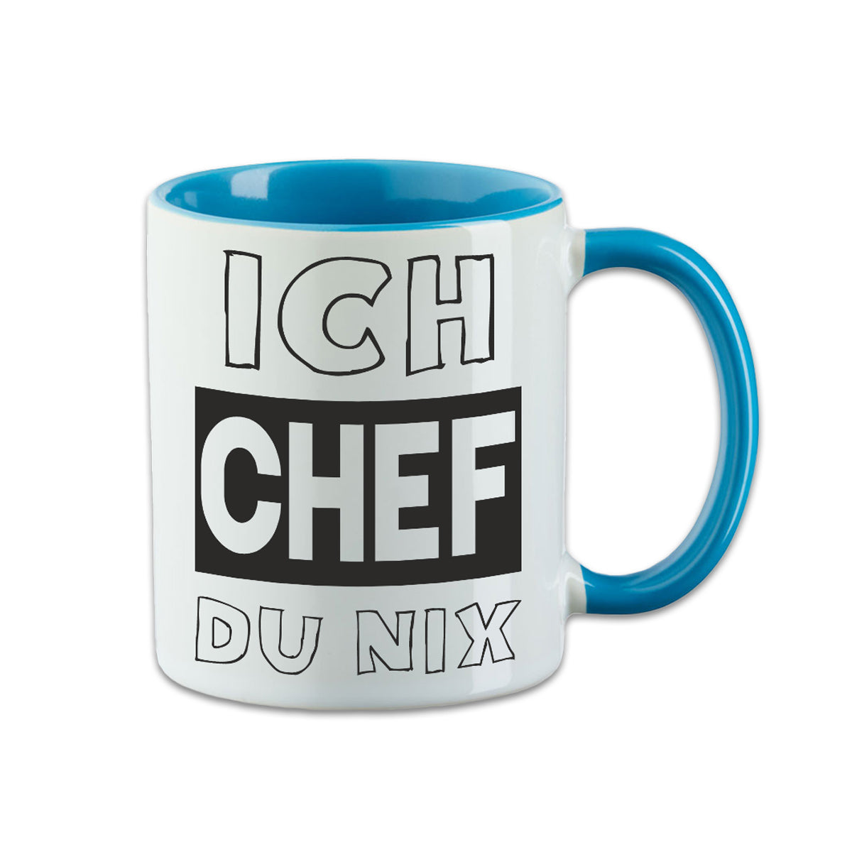 Tasse - Ich Chef du nix -