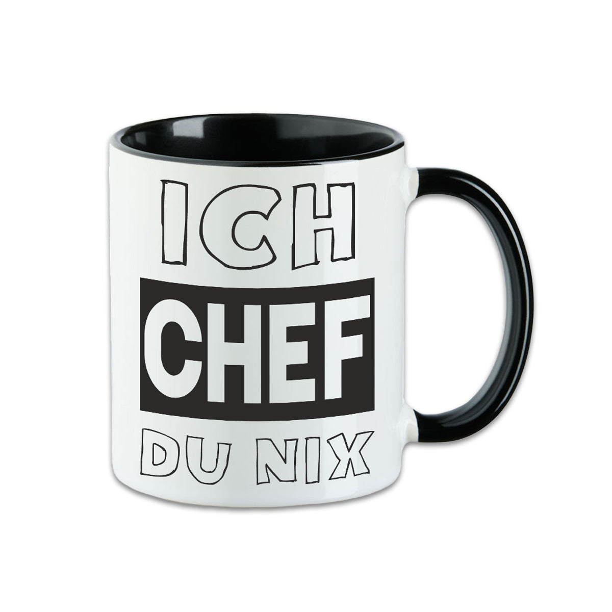Tasse - Ich Chef du nix -
