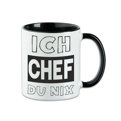 Tasse - Ich Chef du nix -