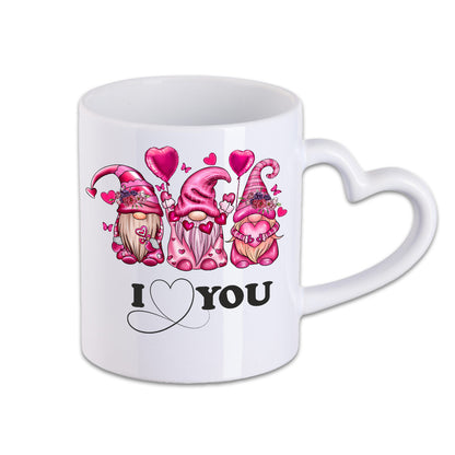 Tasse mit Wichtel - I Love You -