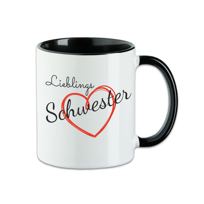 Tasse - Lieblings Schwester -