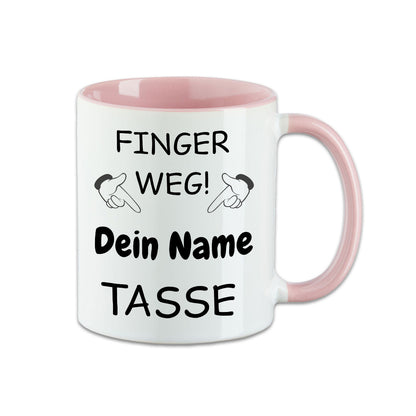 Tasse mit deinem Namen - Finger Weg -