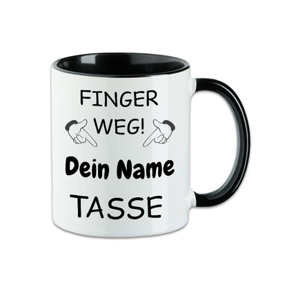 Tasse mit deinem Namen - Finger Weg -