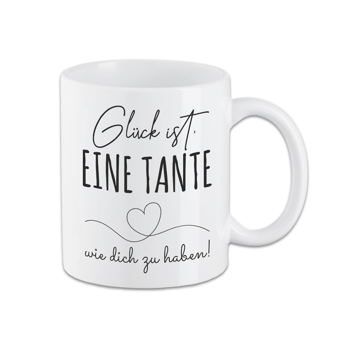 Tasse - Glück ist, eine Tante wie dich zu haben -