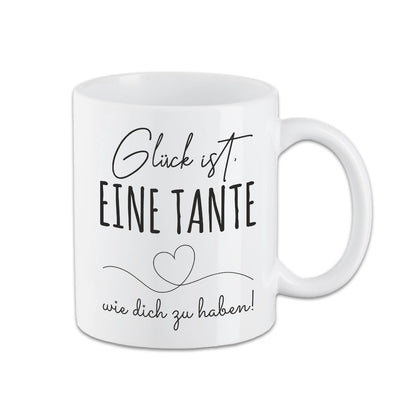 Tasse - Glück ist, eine Tante wie dich zu haben -