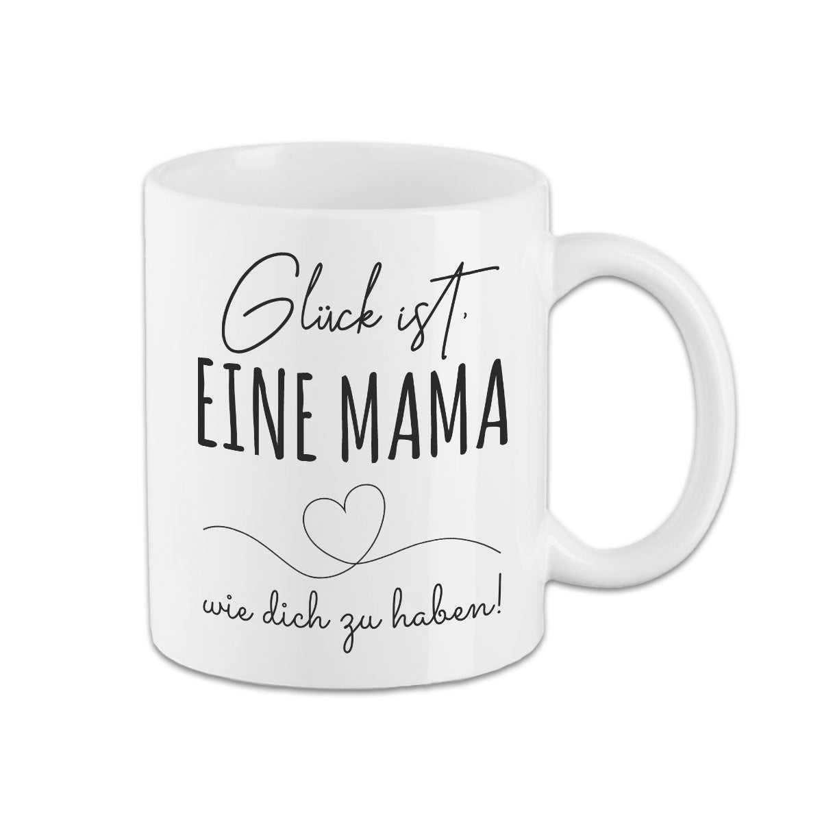 Tasse - Glück ist, eine Mama wie dich zu haben -