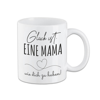 Tasse - Glück ist, eine Mama wie dich zu haben -